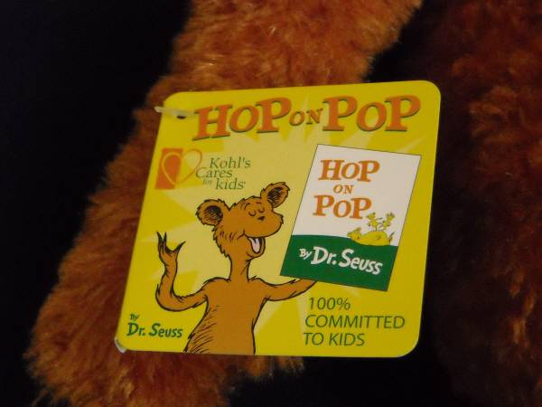 hop on pop stuffed animal